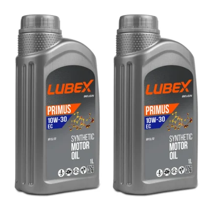 Lubex Primus EC 10W30 1 Lt Sentetik Motor Yağı (2 Adet)