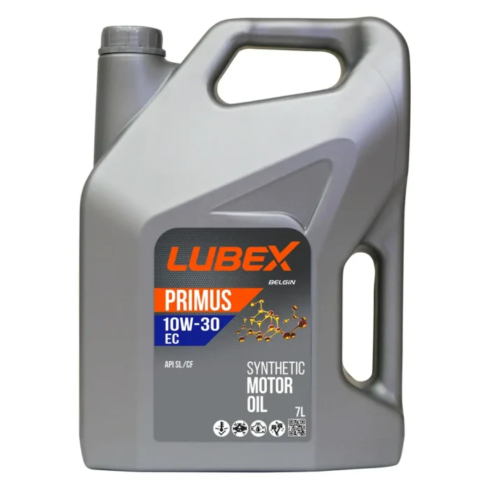lubex-primus-ec-10w30-7lt Lubex Primus EC 10W30 7 Lt Sentetik Motor Yağı - Görsel 1