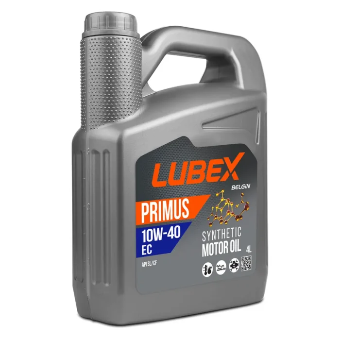 lubex-primus-ec-10w40-4lt Lubex Primus EC 10W40 4 Lt Sentetik Motor Yağı - Görsel 1