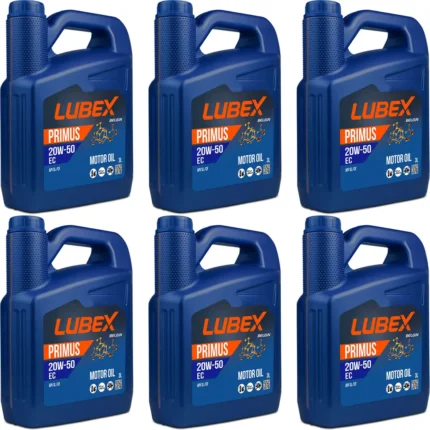 Lubex Primus EC 20W50 3 Lt Motor Yağı (6 Adet)