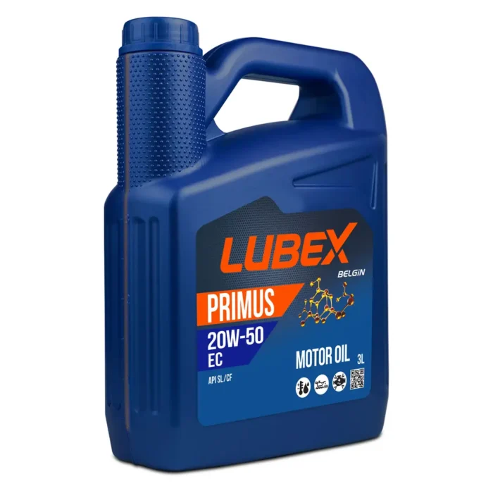 lubex-primus-ec-20w50-3lt Lubex Primus EC 20W50 3 Lt Motor Yağı - Görsel 1