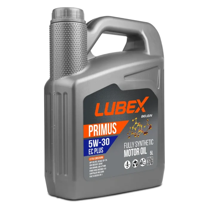 Lubex Primus EC Plus 5W30 5 Lt Tam Sentetik Motor Yağı - Görsel 1