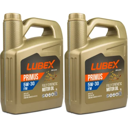 Lubex Primus FM 5W30 5 Lt Tam Sentetik Motor Yağı (2 Adet)