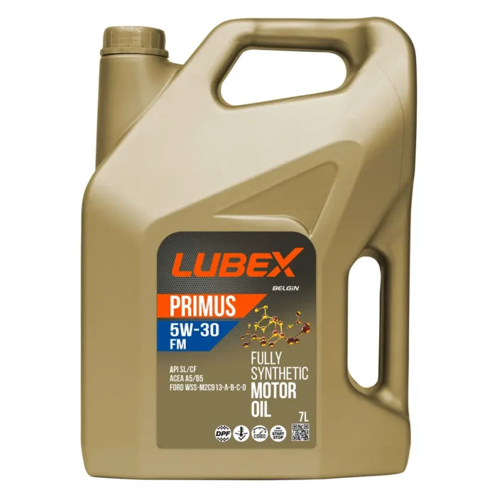 Lubex Primus FM 5W30 7 Lt Tam Sentetik Motor Yağı - Görsel 1