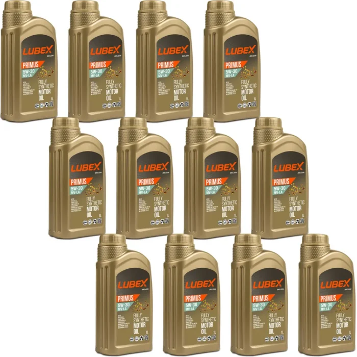 lubex-primus-mv-la-5w30-1lt-12-adet Lubex Primus MV-LA 5W30 1 Lt Tam Sentetik Motor Yağı (12 Adet) - Görsel 1