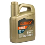 Lubex Primus SJA 0W20 5 Lt Tam Sentetik Motor Yağı
