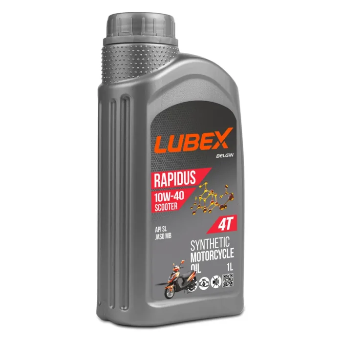 lubex-rapidus-4t-scooter-10w40-1lt Lubex Rapidus 4T Scooter 10W40 JASO MB Scooter Motor Yağı 1 Litre - Görsel 1