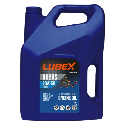 Lubex Robus Turbo 20W50 7 Lt Mineral Motor Yağı