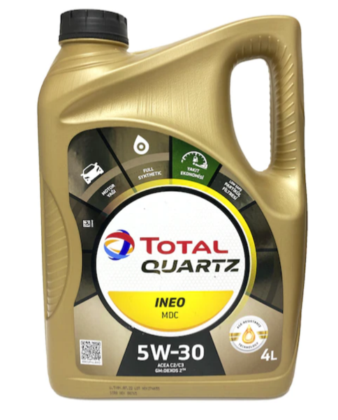 mdc Total Quartz Ineo MDC 5W-30 4 Litre - Görsel 1