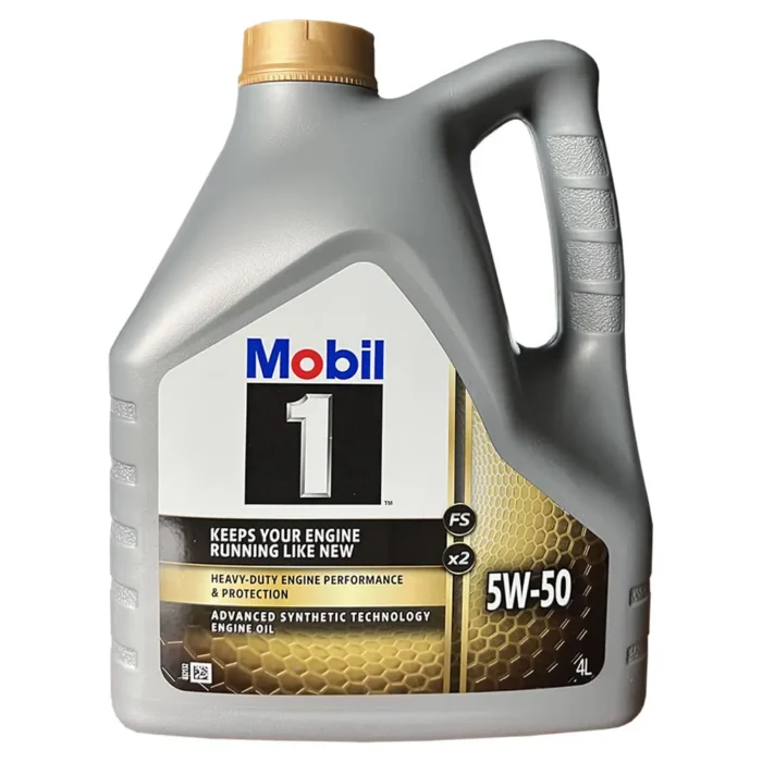 Mobil 1 FS X2 5W50 4 Lt Tam Sentetik Motor Yağı - Görsel 1