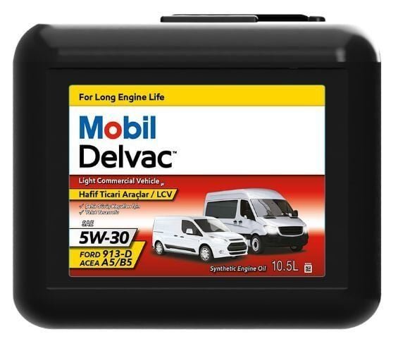 mobil-delvac-lcv-f-5w30-10-5-litre-93815 Mobil Delvac LCV F 5w-30 10,5 Litre Motor Yağı - Görsel 1