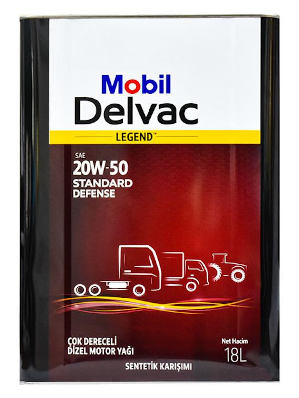 mobil-delvac-super-20w-50-18-litre-motor-yagi-446723 Mobil Delvac Super 20W-50 - 18 Litre Motor Yağı - Görsel 1