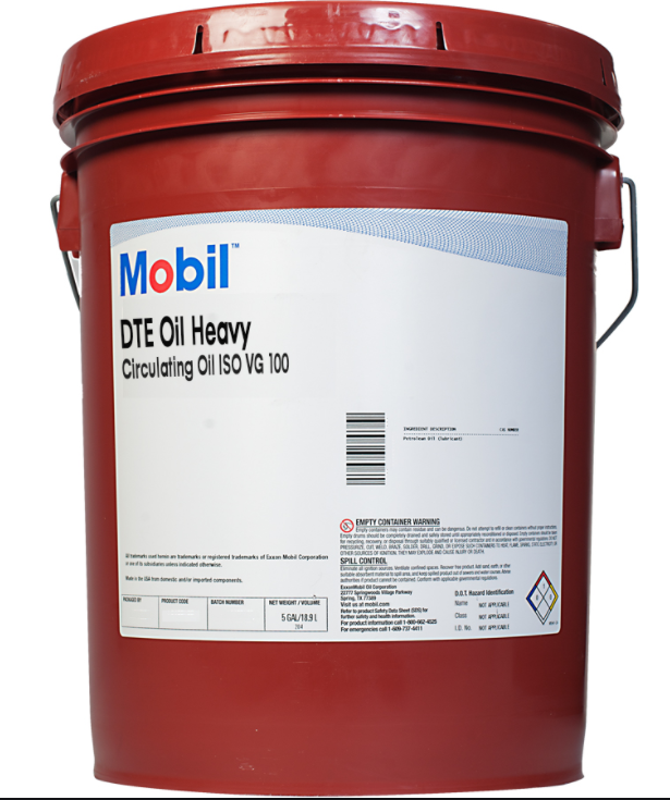 mobil-dte-oil-heavy-20-litre-93514 Mobil DTE Oil Heavy - 20 Litre Türbin Yağı - Görsel 1