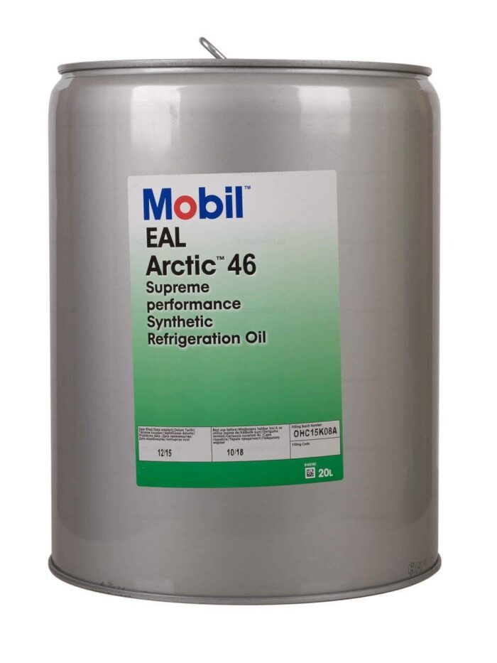Mobil Eal Arctic 46 - 5 L X 4 ADET Kompresör Yağı - Görsel 3