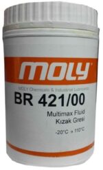 Moly BR 421/00 - 1 kg Genel Amaçlı Kızak Rulman ve Yatak Gresi Gres Yağı - Görsel 4
