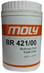 Moly BR 421/00 - 1 kg Genel Amaçlı Kızak Rulman ve Yatak Gresi Gres Yağı - Görsel 5