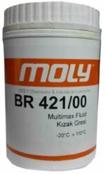 Moly BR 421/00 - 1 kg Genel Amaçlı Kızak Rulman ve Yatak Gresi Gres Yağı - Görsel 8
