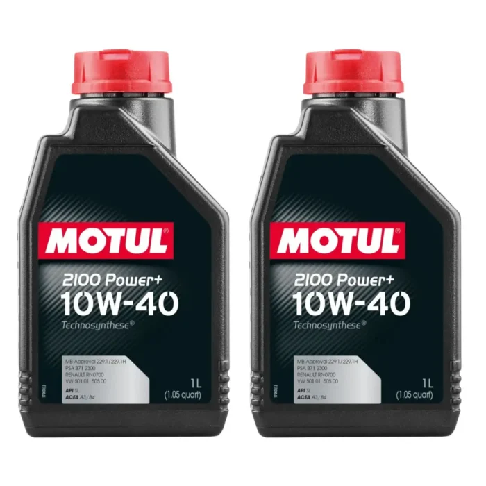 Motul 2100 Power+ 10W40 1 Lt Motor Yağı (2 Adet) - Görsel 1