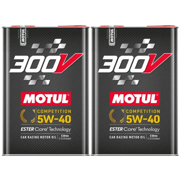 motul-300v-competetion-5w40-2-lt-2adet Motul 300V Competition 5W40 2 Lt Tam Sentetik Motor Yağı (2 Adet) - Görsel 1
