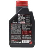 Motul 5000 10W-40 4T - 1 Litre Motosiklet Yağı - Görsel 6