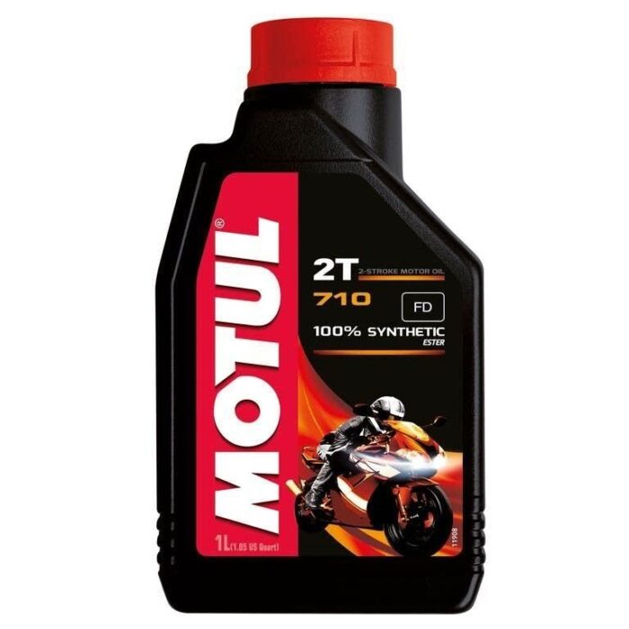 Motul 710 2T - 1 Litre Motosiklet Yağı - Görsel 1