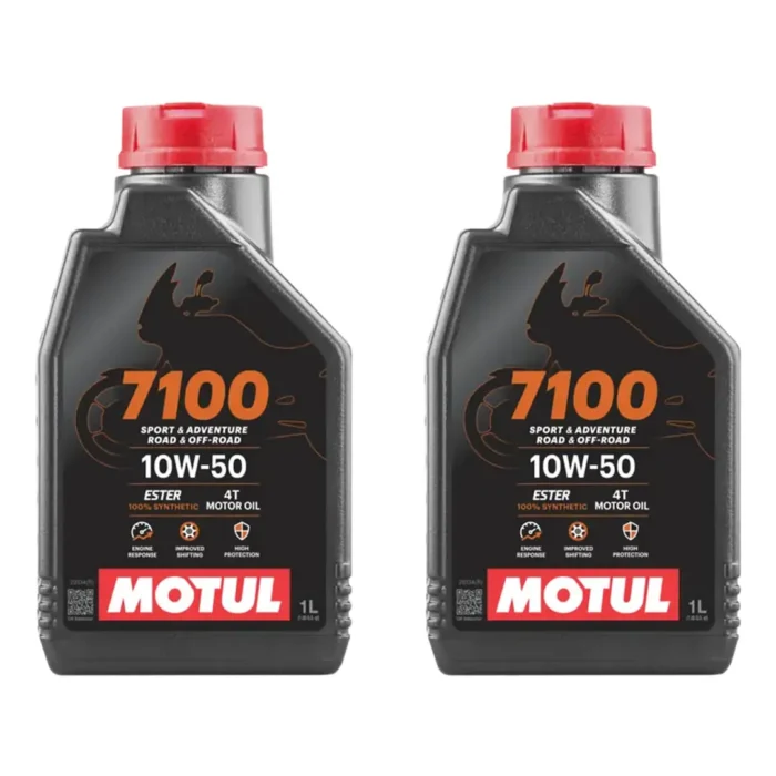 motul-7100-4t-10w50-1-lt-2adet Motul 7100 4T 10W50 1 Lt Motosiklet Yağı (2 Adet) - Görsel 1