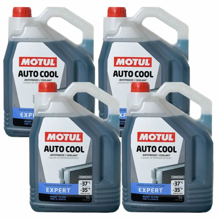 Motul Auto Cool Expert 5 Lt Mavi Antifriz (4 Adet) - Görsel 1