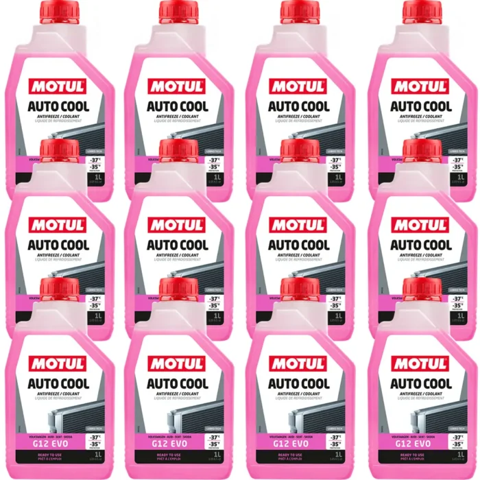 Motul Auto Cool G12 Evo 1 Lt Kırmızı Antifriz (12 Adet) - Görsel 1