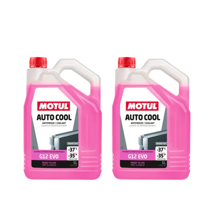 Motul Auto Cool G12 Evo 5 Lt Kırmızı Antifriz (2 Adet) - Görsel 1