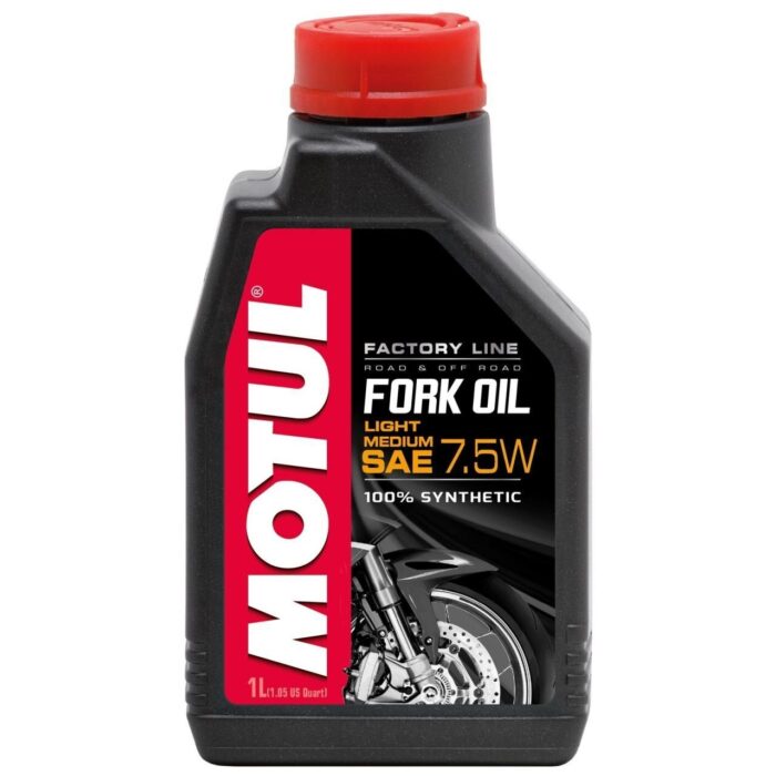 Motul Fork Oil Factory Line Light/Medium 7,5w - 1 Litre Motosiklet Yağı - Görsel 2