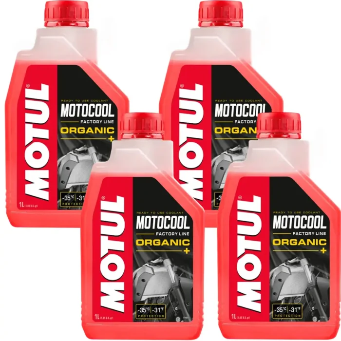 Motul Motocool Factory Line 1 Lt Motosiklet Soğutma Sıvısı (4 Adet) - Görsel 1