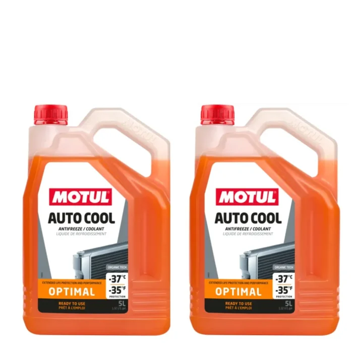 motul-optimal-2adet Motul Auto Cool Optimal 5 Lt Turuncu Antifriz (2 Adet) - Görsel 1