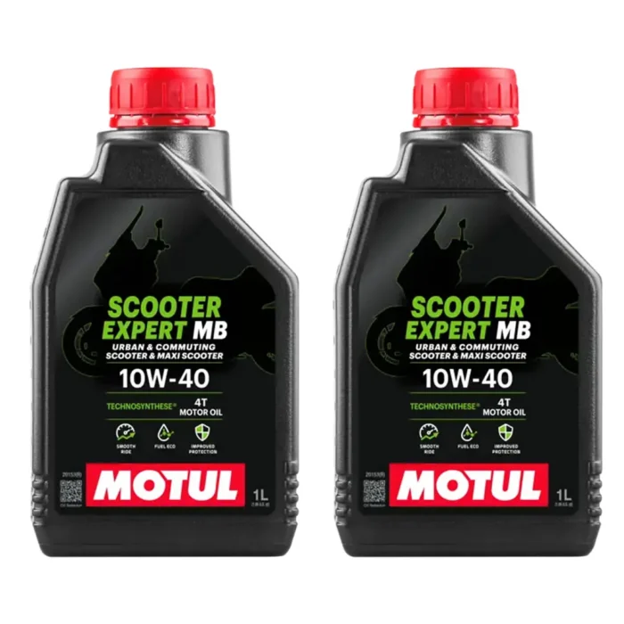motul-scooter-expert-10w40-mb-1-lt-2adet Motul Scooter Expert 10W40 MB 4T 1 Lt Motosiklet Yağı (2 Adet) - Görsel 1