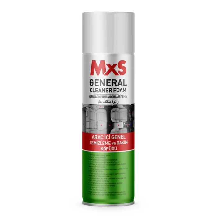 Mxs Araç İçi Genel Temizleme ve Bakım Köpüğü 500 Ml - Görsel 1