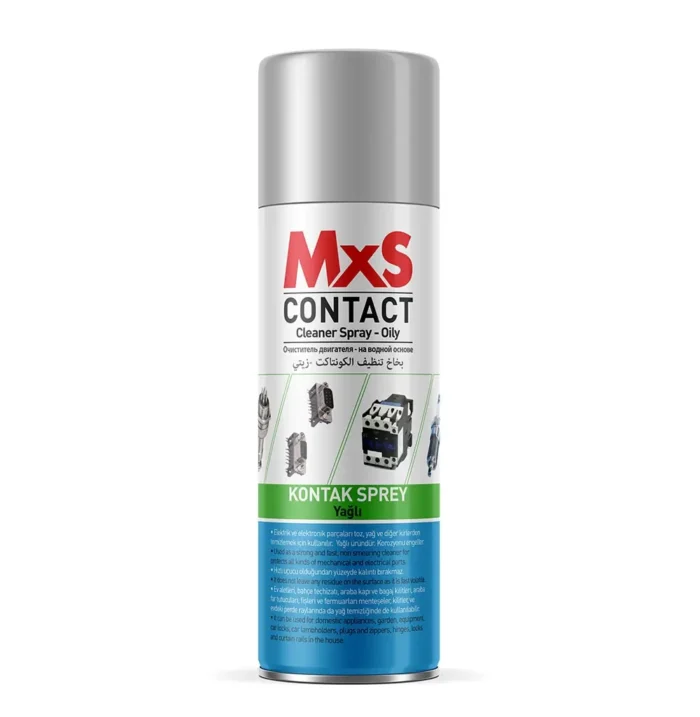 mxs-kontak-sprey-yagli-400ml MxS Kontak Temizleme Sprey Yağlı 400 Ml Contact Cleaner - Görsel 1