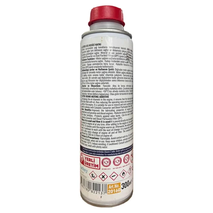 MxS Lifter Ses Kesici Katkı 300 Ml Subap İteceği - Görsel 2
