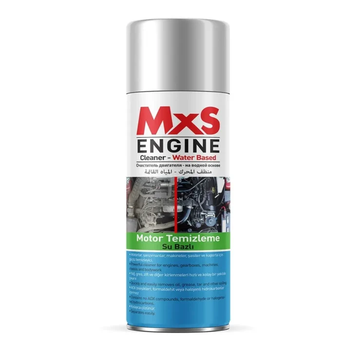 MxS Motor Temizleme Su Bazlı Sprey 500 Ml - Görsel 1