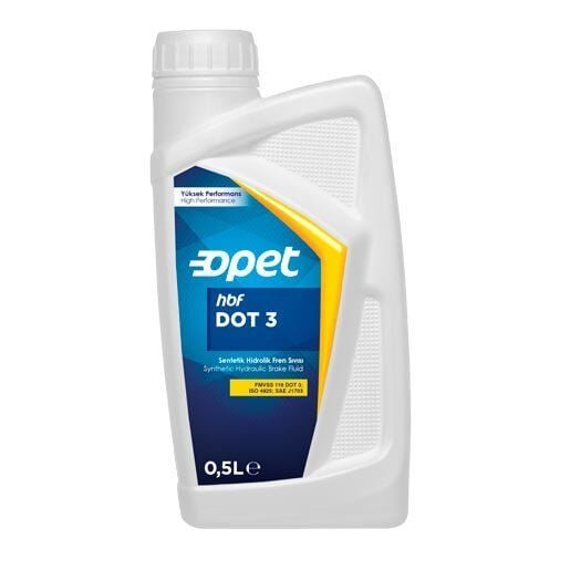 opet-hbf-dot-3-500-ml-92845 Opet HBF Dot 3 - 500 ml Fren Sıvısı - Görsel 1