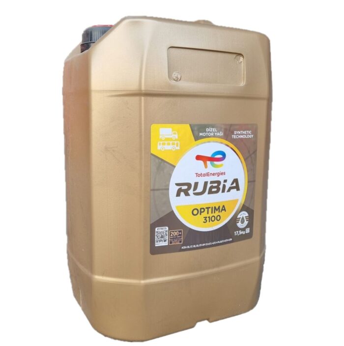 optima-3100-10w40 Total Rubia TIR 3100 10W-40 20 Litre Motor Yağı - Görsel 1