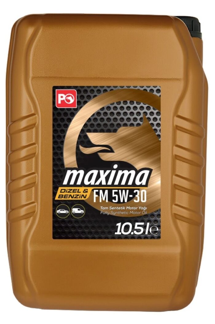 Petrol Ofisi Maxima FM 5W-30 10.5 Litre Yağ - Görsel 1