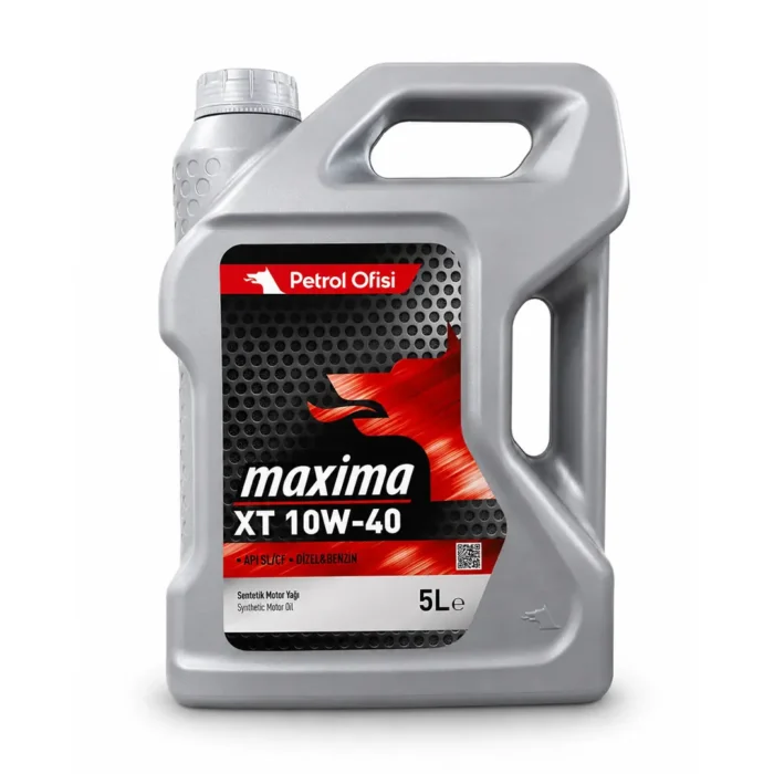 Petrol Ofisi Maxima XT 10W40 Sentetik Motor Yağı 5 Litre - Görsel 1