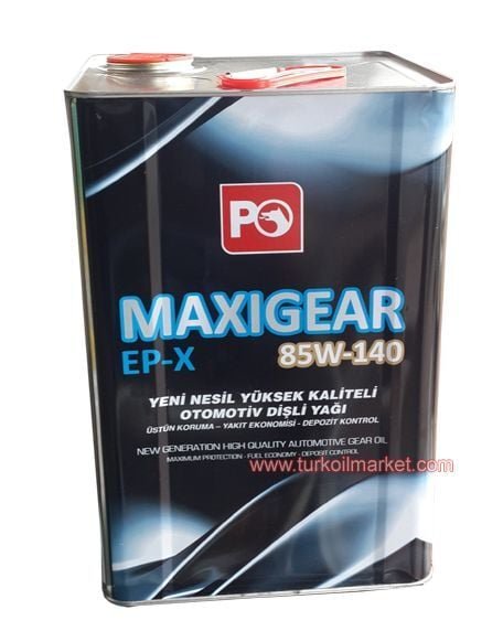 po-maxigear-epx-85w-140-16-kg-48303 Petrol Ofisi Maxigear EPX 85W-140 - 15 Litre Şanzıman Yağları - Görsel 1