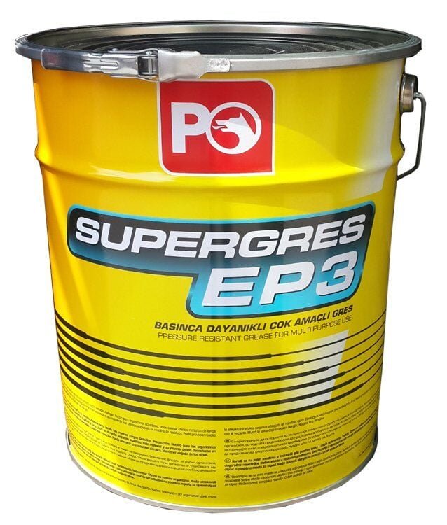 po-super-gres-ep-3-16-kg-48465 Petrol Ofisi Super Gres EP 3 - 15 Kg Gres Yağı - Görsel 1