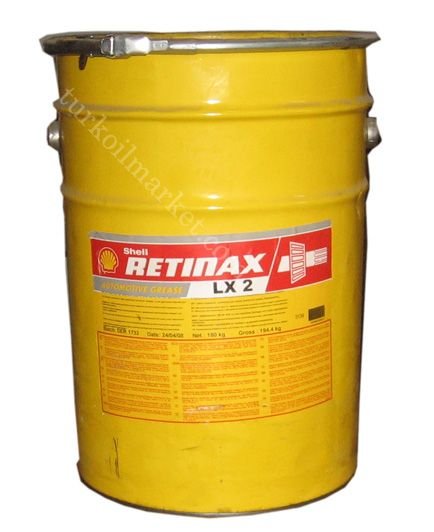 pr_01_1511 Shell Retinax LX 2 20 Kg Gres Yağı - Görsel 1