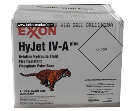 pr_01_4472 Exxon Hyjet IV A Plus - 6 x 4 Lt Türbin Yağı - Görsel 1