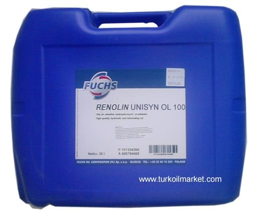 pr_01_4611 Fuchs Renolin Unisyn OL 100 - 16 kg Kompresör Yağı - Görsel 1