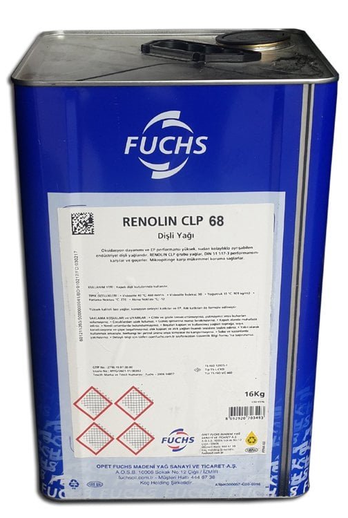 renolin-clp-68 Fuchs Renolin CLP 68 - 16 kg Şanzıman Yağı - Görsel 1