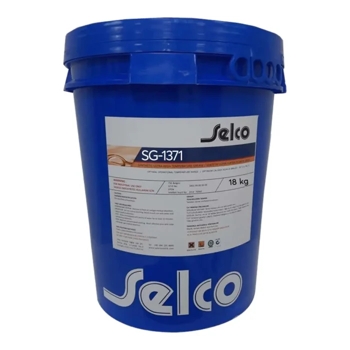 Selco SG-1371 18 Kg Sentetik Orta RPM Ağır Yük Gres - Görsel 1