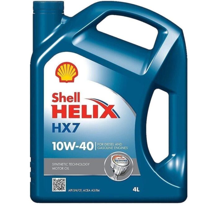 Shell Helix HX7 10W-40 - 4 Litre Motor Yağı - Görsel 1
