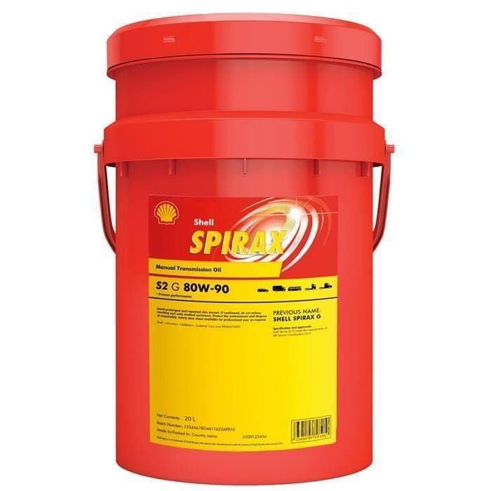 shell-spirax-s3-g-80w-90-20-litre-sanziman-yagi-439821 Shell Spirax S2 G 80W-90 - 20 Litre Şanzıman Yağı - Görsel 1